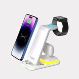 15W Fast Charge Vertical Wireless Charger Mobile Phone Watch Headset