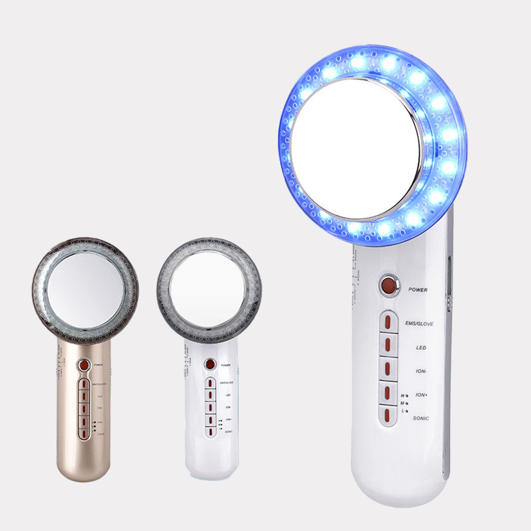 Ultrasonic Led Color Light Clean Skin Care Beauty Instrument