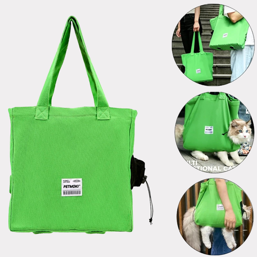 Breathable Dog Canvas Carrier Bag Escape-proof Pet Shoulder Carrying Bag Pet Supplies