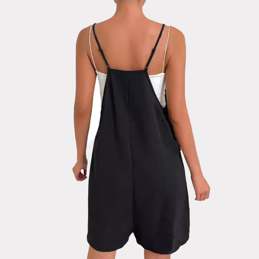 Jumpsuit Fashion Clothing Lace Pockets