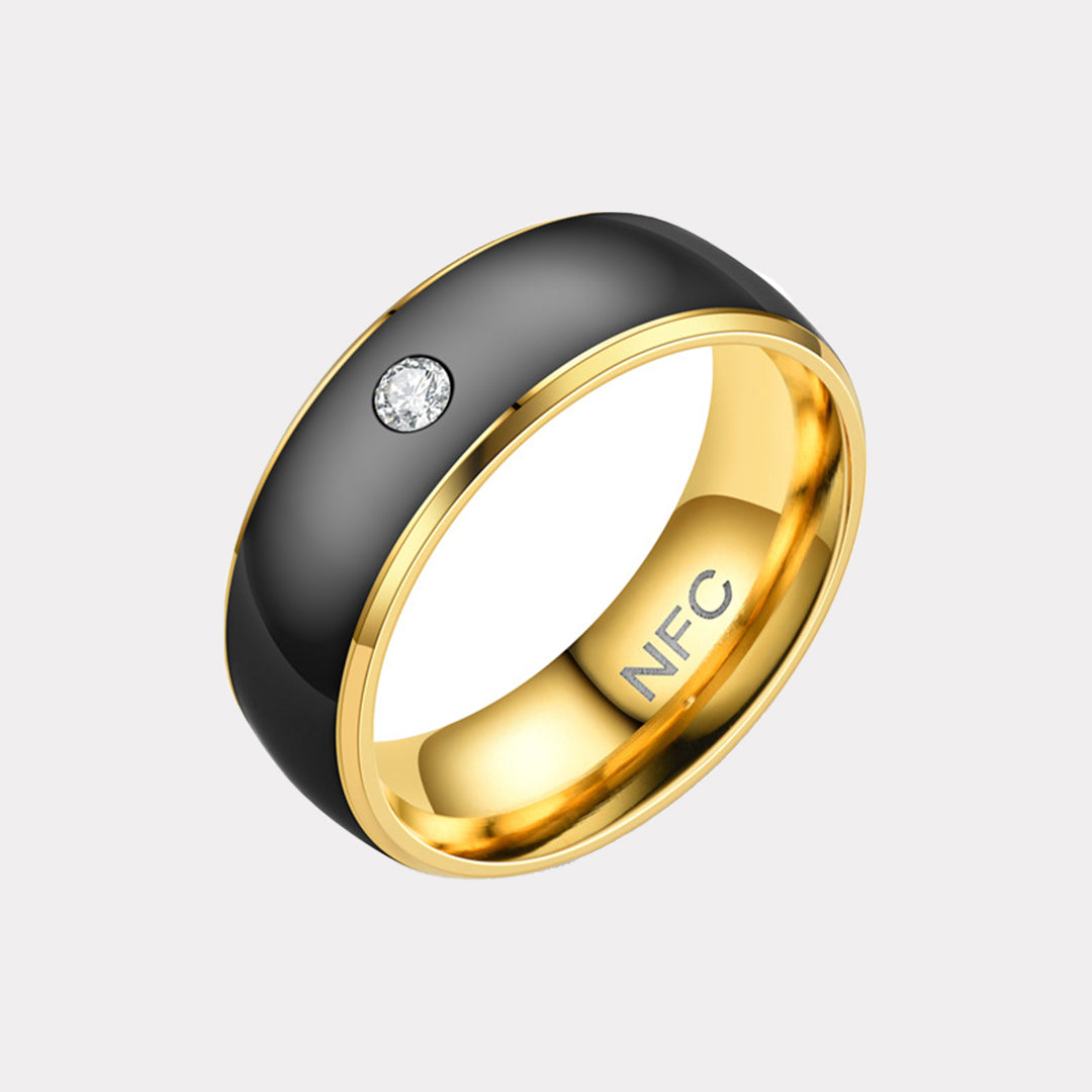 Multifunctional Smart Wearable Access Control Stainless Steel Ring