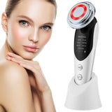 7-in-1 Facial Massager EMS Micro-current Color Light Vibration