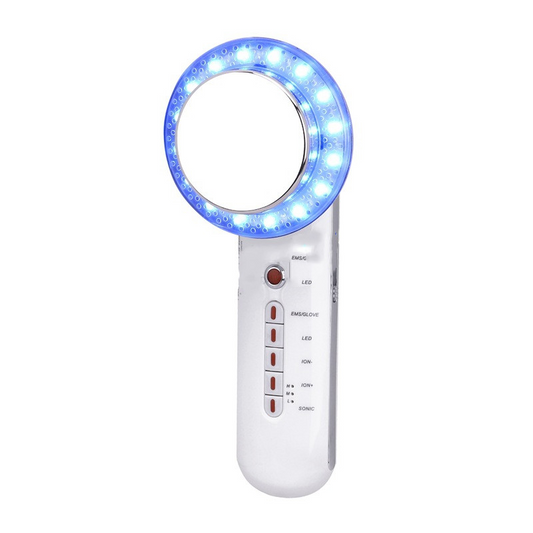 Ultrasonic Led Color Light Clean Skin Care Beauty Instrument