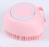 Hot Silicone Dog Bath Brush