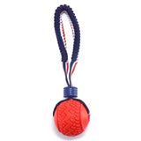 Interactive Dog Toy Ball Interactive Teether With Rope Dog