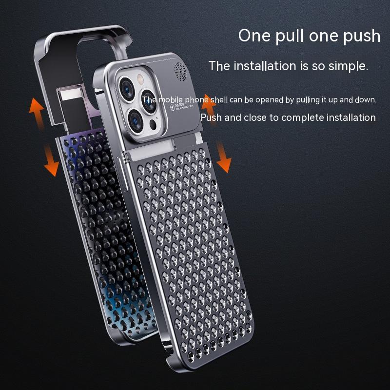 Aluminum Alloy Phone Case For 14 13 Pro Max