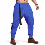 Men's Casual Pants Solid Waffle