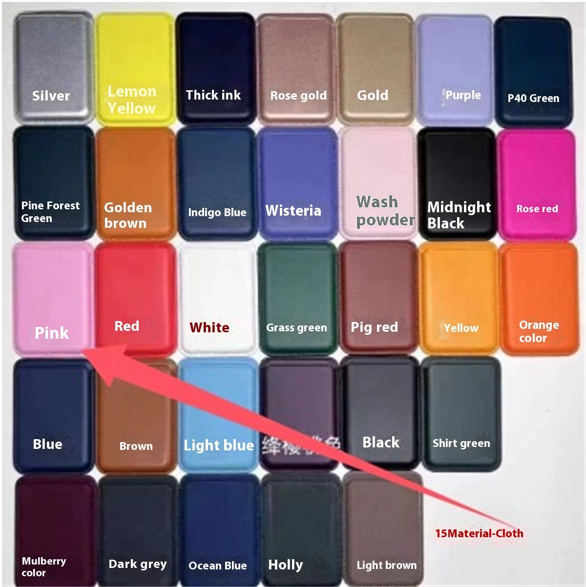 Magnetic Luxury Leather Card Holder Wallet Case For 14 Pro Max 13 12 Phone Accessories Cover