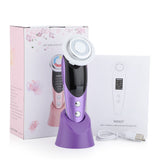 7-in-1 Facial Massager EMS Micro-current Color Light Vibration