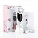 7-in-1 Facial Massager EMS Micro-current Color Light Vibration