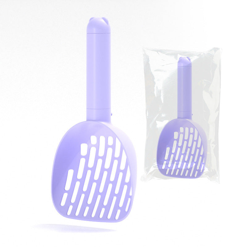 Cats Poop Scoop With Base Pets Cleanning Tool