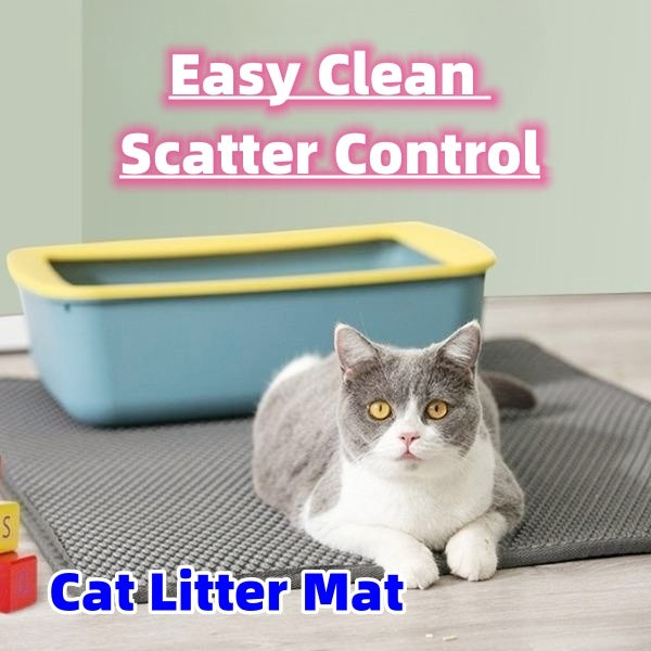Waterproof Cat Litter Mat Easy Clean Scatter Control Pets Supplies