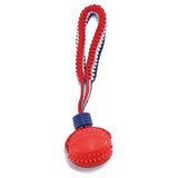 Interactive Dog Toy Ball Interactive Teether With Rope Dog